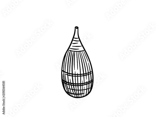 vector illustration of a drop
