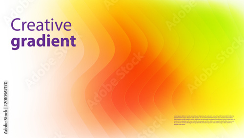 A ribbed glass effect with a vibrant gradient. A bold, dynamic design combining rich yellow colors and geometric shapes. This trendy effect is suitable for branding, posters, packaging