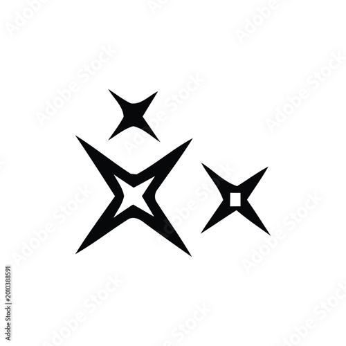 Black silhouette star constellation black stars star cluster night sky