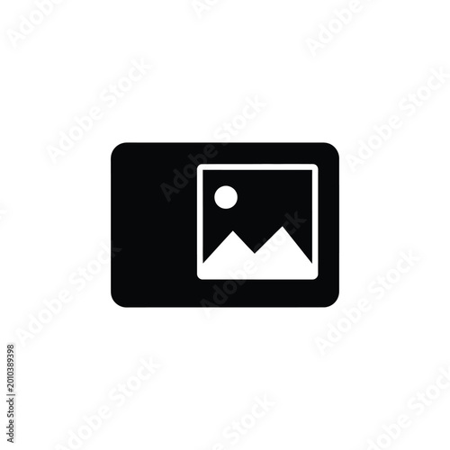 Free Download Black square with white play button symbol on clean white background white triangle media play symbol - GFXLoad