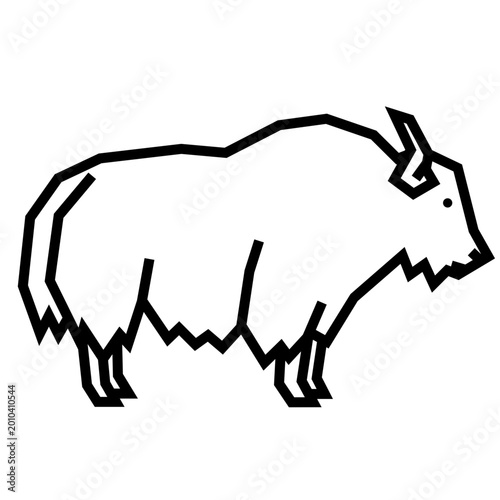 Obraz na płótnie Yak