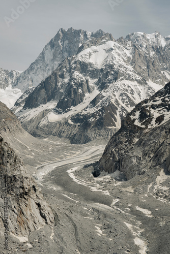 Mer de Glace Glacier en France