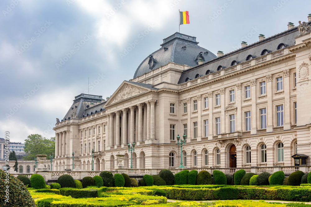 Fototapeta premium Royal Palace in Brussels, Belgium