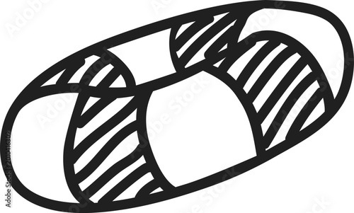 Lifebuoy Life Ring Rescue Safety Icon