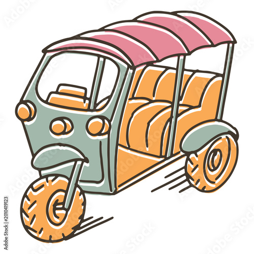 Εκτύπωση καμβά Classic carriage