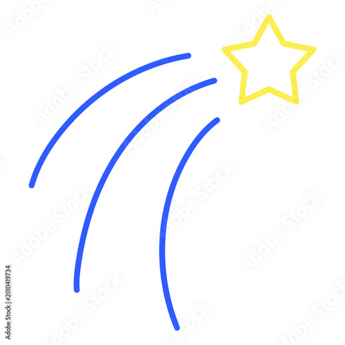 Little star shining in the night