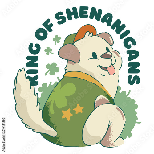 Bild auf Leinwand King of shenanigans