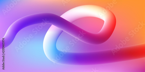 Abstract gradient design, chromatic fluid motion, neon glow design, smooth curve shapes, digital wallpaper art, smooth light blend, futuristic style