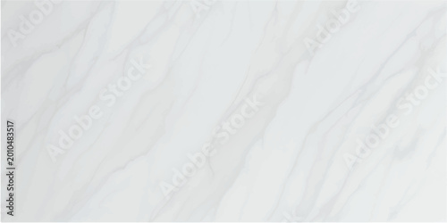 Tableau sur toile Elegant white marble stone texture with soft, diagonal grey veins creating a luxurious background