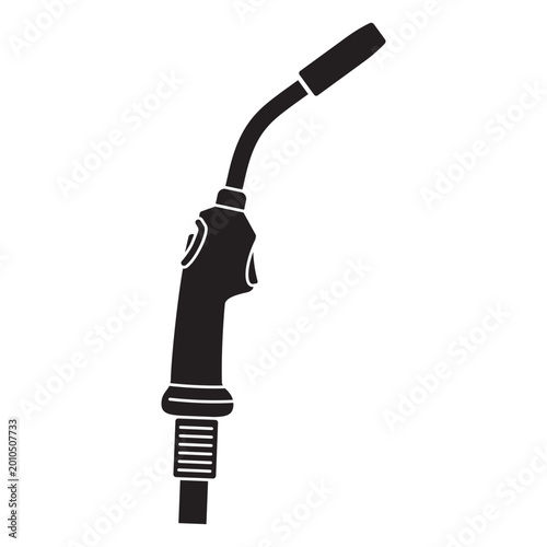 Tableau sur toile Stylish welding torch illustration