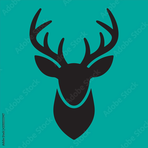 deer head vector
