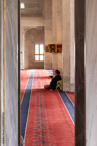 Ankara, Turkish, Turkey. Anitkabir mausoleum, mosque