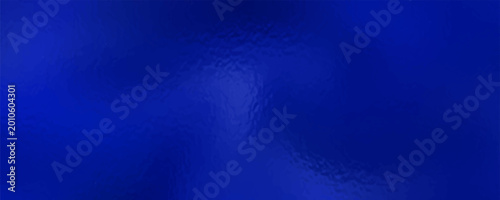 Shiny silver foil texture. Soft blue foil glass texture background. Abstract gradient bright light reflection and shiny rough texture surface. Glass effect background