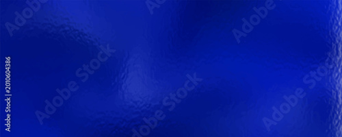 Shiny silver foil texture. Soft blue foil glass texture background. Abstract gradient bright light reflection and shiny rough texture surface. Glass effect background