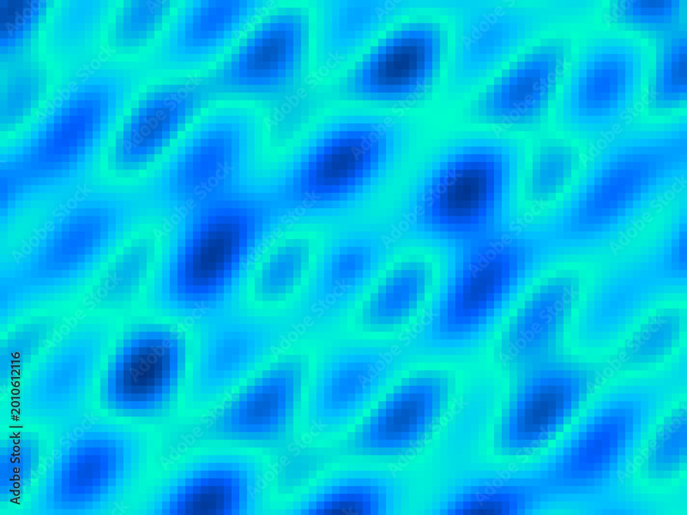 Obraz premium Plasma Wave Abstract Psychedelic Colorful Background