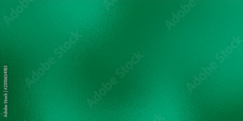 Green Foil Textured Background with Metallic Emerald Glow