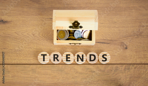 Foto Trends trend word symbol