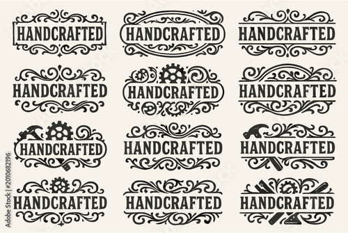 Handcrafted Vintage Labels Collection