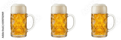 Photography Cold Draft Beer Mug Thick Foam Head Isolated Fresh Lager Glass Bubbles PNG Pub Promotion