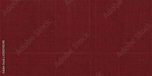 Foto A solid burgundy fabric surface with a textured pattern