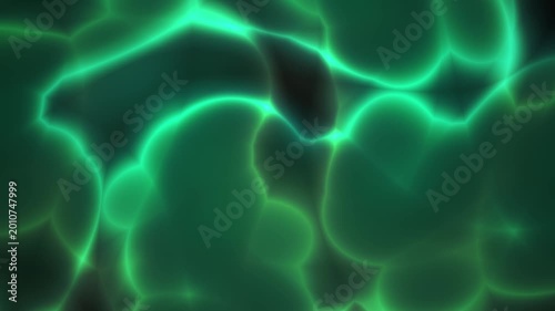 Glowing Green Abstract Background Texture.
