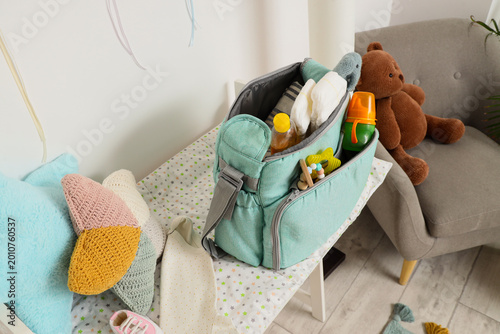 Baby bag with accessories o...