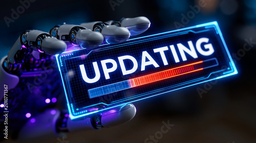 Futuristic Update: A metall...