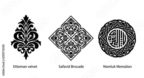 Islamic Art Patterns: Ottoman, Safavid, Mamluk Decorative Motifs