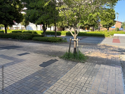 千葉ニュータウン駅前の景色