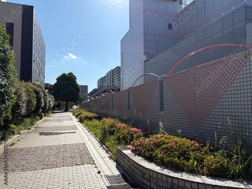 千葉ニュータウン駅前の景色