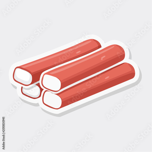 Illustration of Crab Sticks