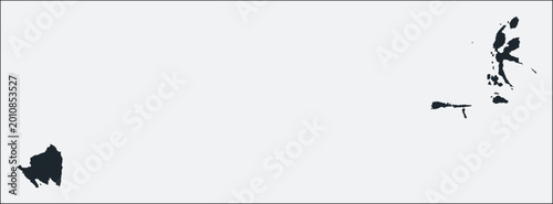 Tableau sur toile North Maluku, ID, Indonesia map