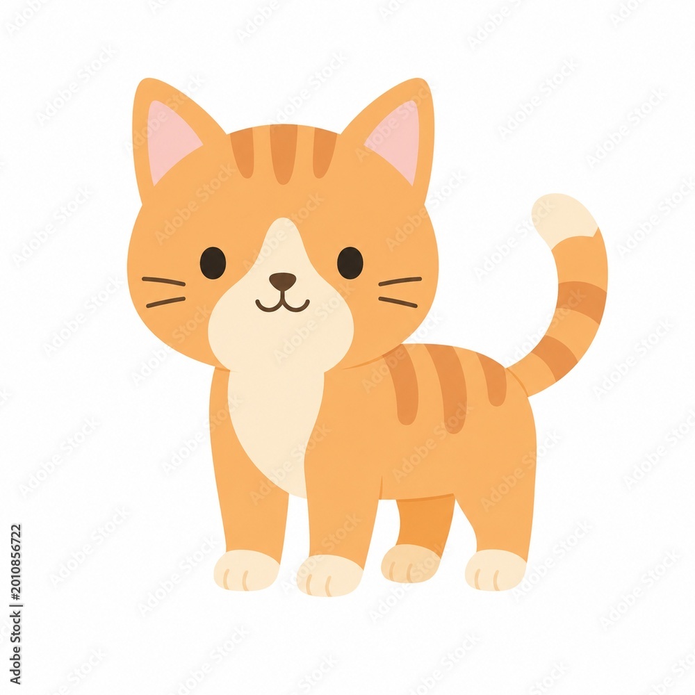 Obraz premium 서있는 고양이