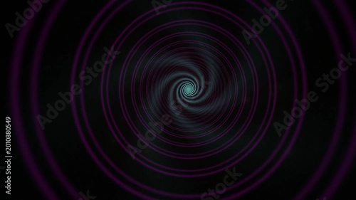 Swirling Purple and Blue Abstract Design.