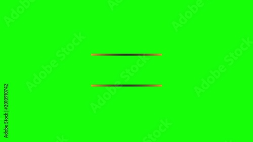 Animated VIP Symbol or Sign on green background. VIP label icon. Motion graphics.