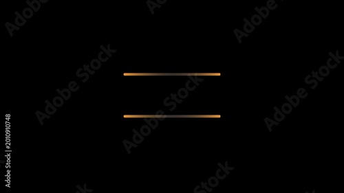Animated VIP Symbol or Sign on black background. VIP label icon. Motion graphics.