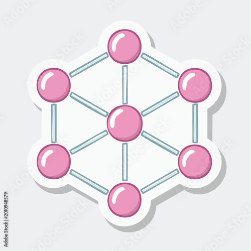 Abstract Molecular Structure Icon
