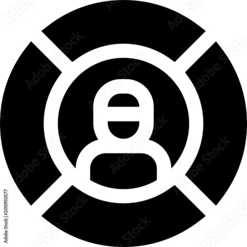 Pie Chart Data Analytics Business Icon Vector Illustration