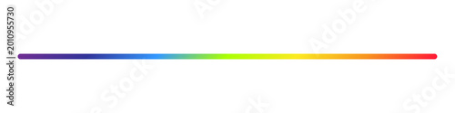 Photos Abstract horizontal line with rainbow gradient
