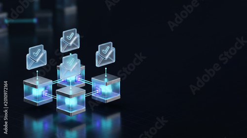 Secure Email Communication and Data Verification Concept