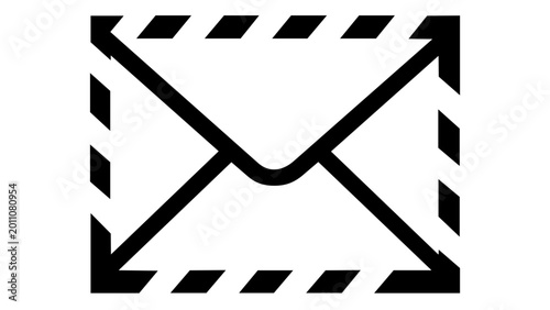 Professional mailbag vector icon presenting a classic postal worker illustration, perfect for courier delivery concepts, traditional communication, and scalable digital graphic resources.