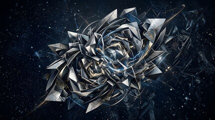 abstract illustration vector digital design beautiful background wallpaper banner	
