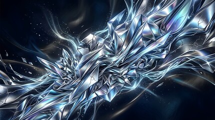 abstract illustration vector digital design beautiful background wallpaper banner	