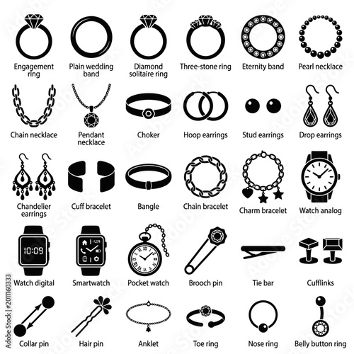 Collection of various jewelry and watches