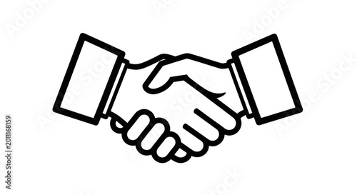 Canvastavla Handshake Business Agreement Partnership.