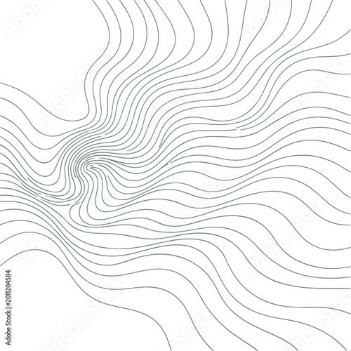 Photos Calm Breathing Flow Lines in Soft Sage Green Minimal Abstract Background for Med