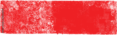 Glitch distorted grunge layer . Noise destroyed texture . Trendy defect error shapes . Overlay grunge texture . Distressed effect .Vector shapes with a halftone dots screen print texture.
