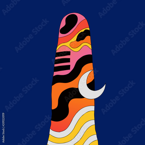 black and white striped background