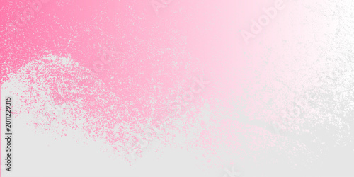 Tableau sur toile Abstract watercolor pink grunge background featuring a vintage floral heart patt