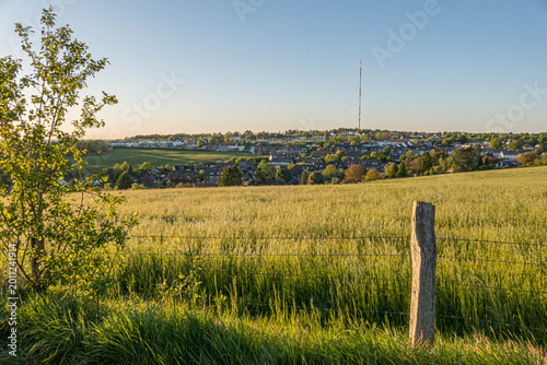 Photos Stolberg, abends zwischen Hammerberg und Donnerberg